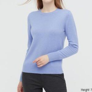 360 CASHMERE | Paris Crew Neck Pacific Blue | Cashmere Pullover | Size Small